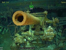 Wreck of Second World War aircraft carrier found after 76 years