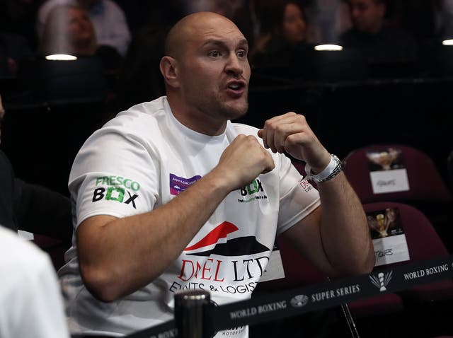 Tyson Fury says he is ready to return to the ring