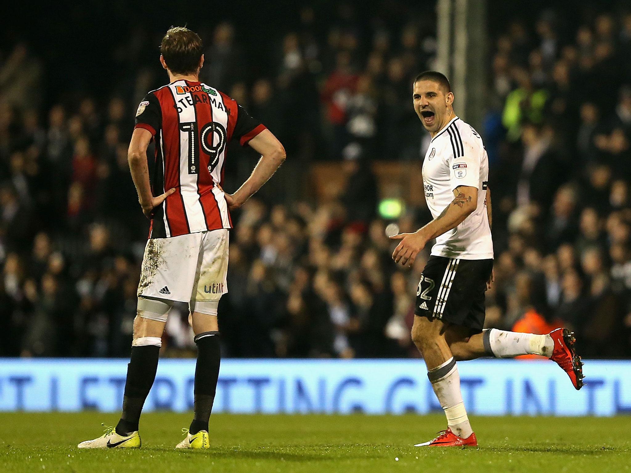 The in-form Aleksandar Mitrovic grabbed two goals for the hosts