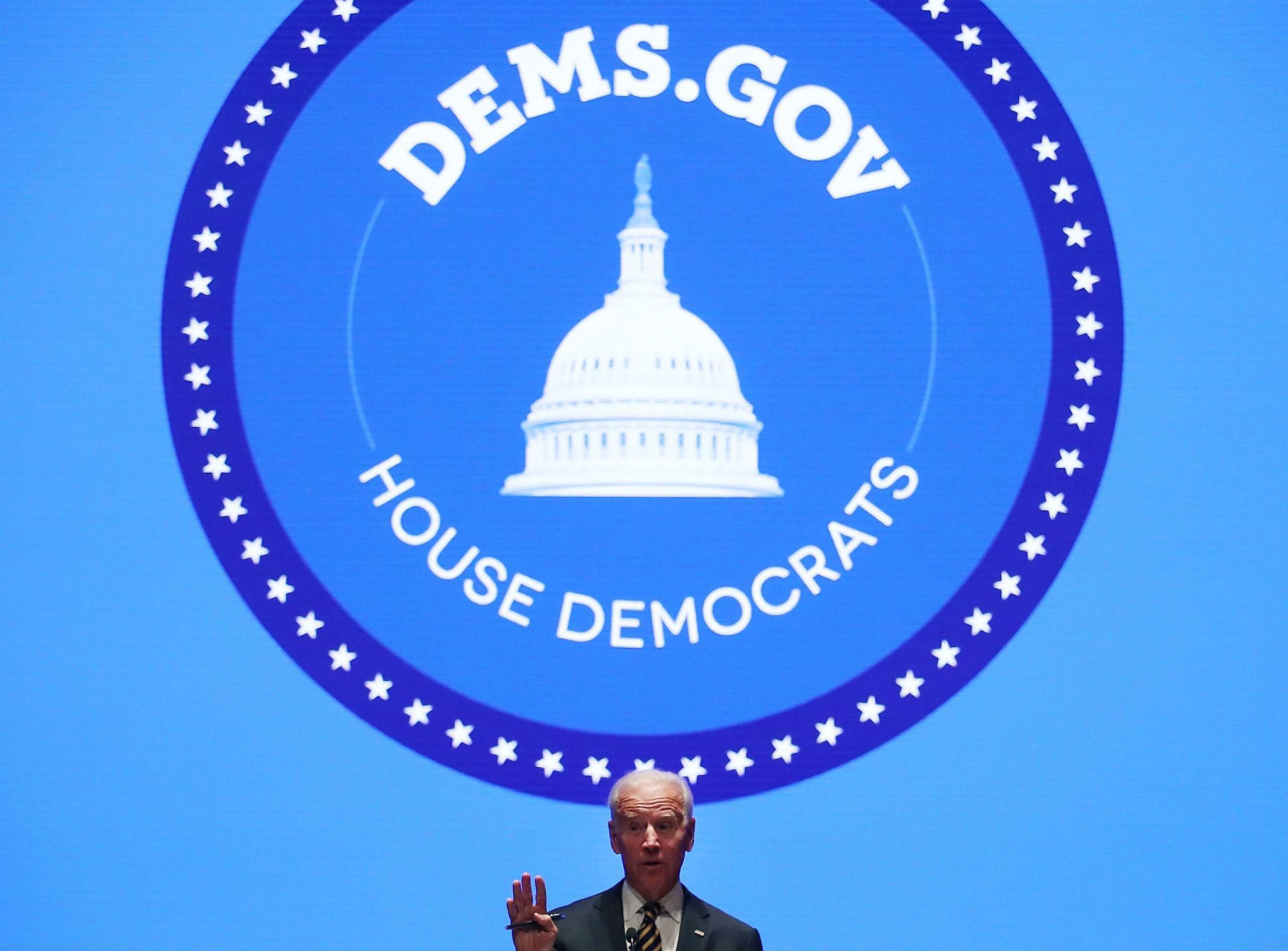 Former Vice President Joe Biden is campaigning for Pennsylvania Democratic candidate Conor Lamb