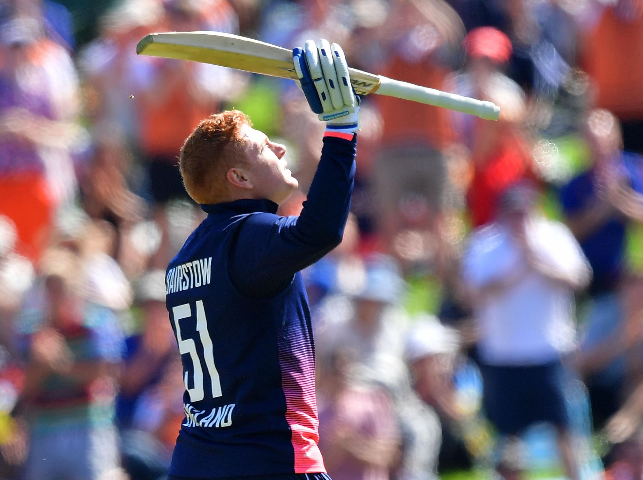 Bairstow hit his first overseas ODI century