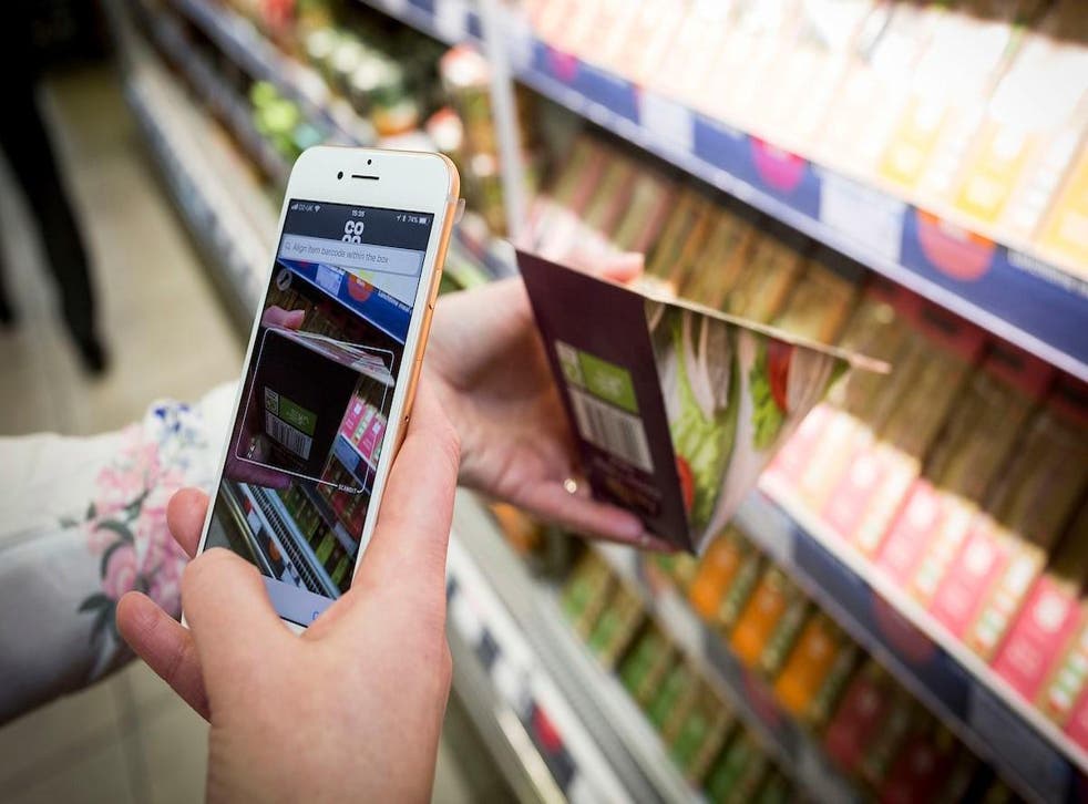 The app is believed to be the first of its kind in the UK to cover all items across a supermarket's range