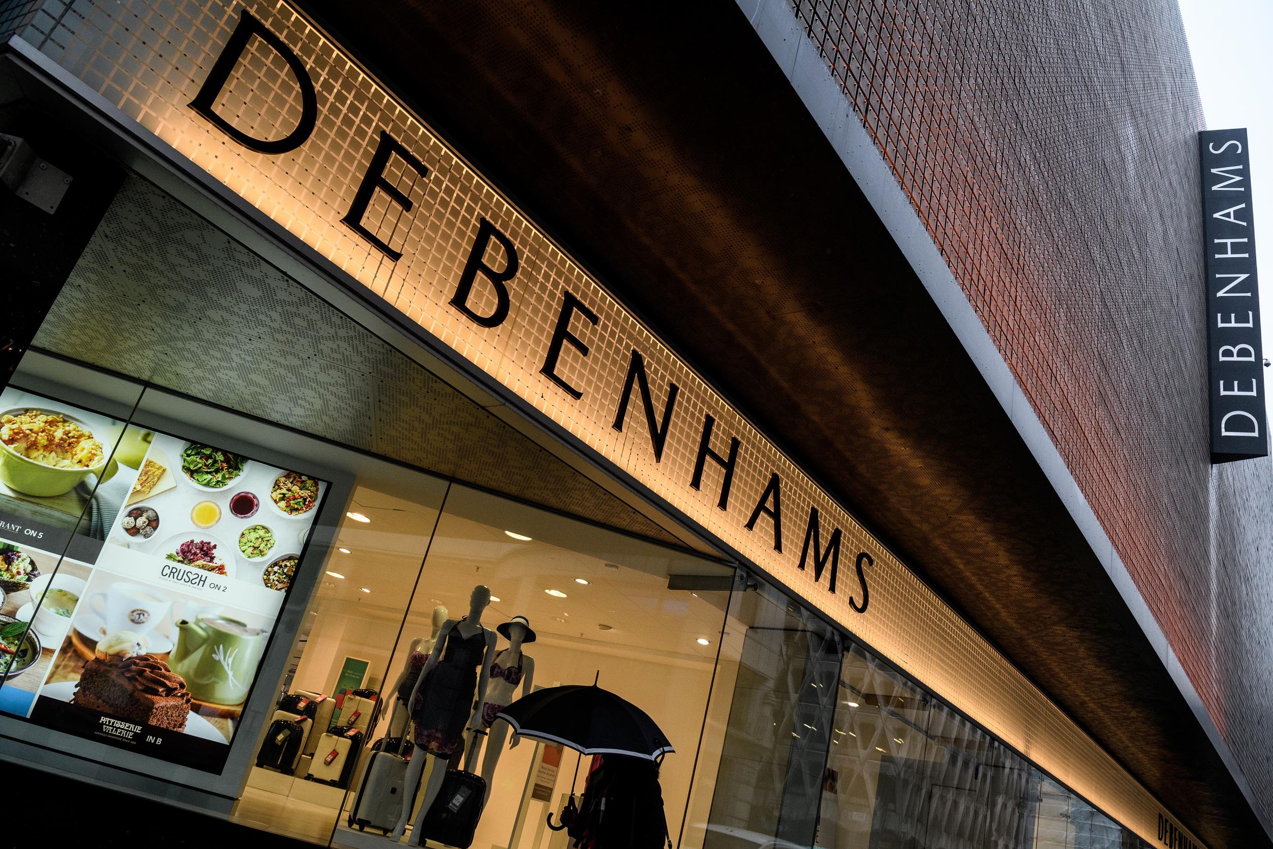 Debenhams said it plans to refocus the business on three core areas: beauty, fashion and home, and food and events
