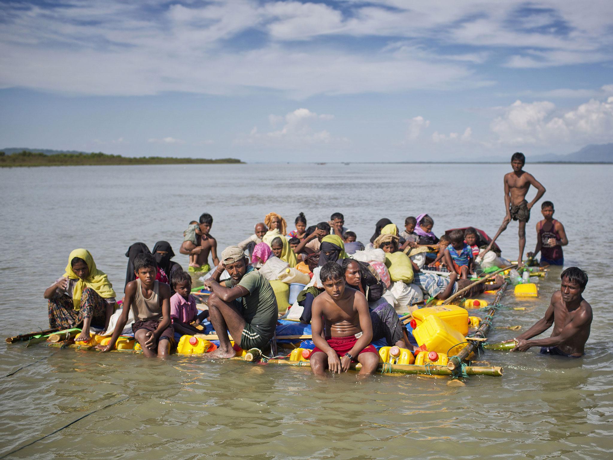 Myanmar has been accused of ‘ethnic cleansing’ or even genocide (AP)