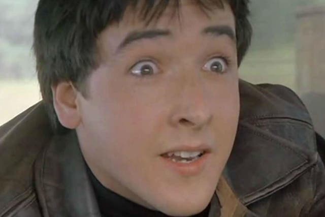 John Cusack as Walter ‘Gib’ Gibson in Rob Reiner’s 1985 romantic comedy film ‘The Sure Thing’