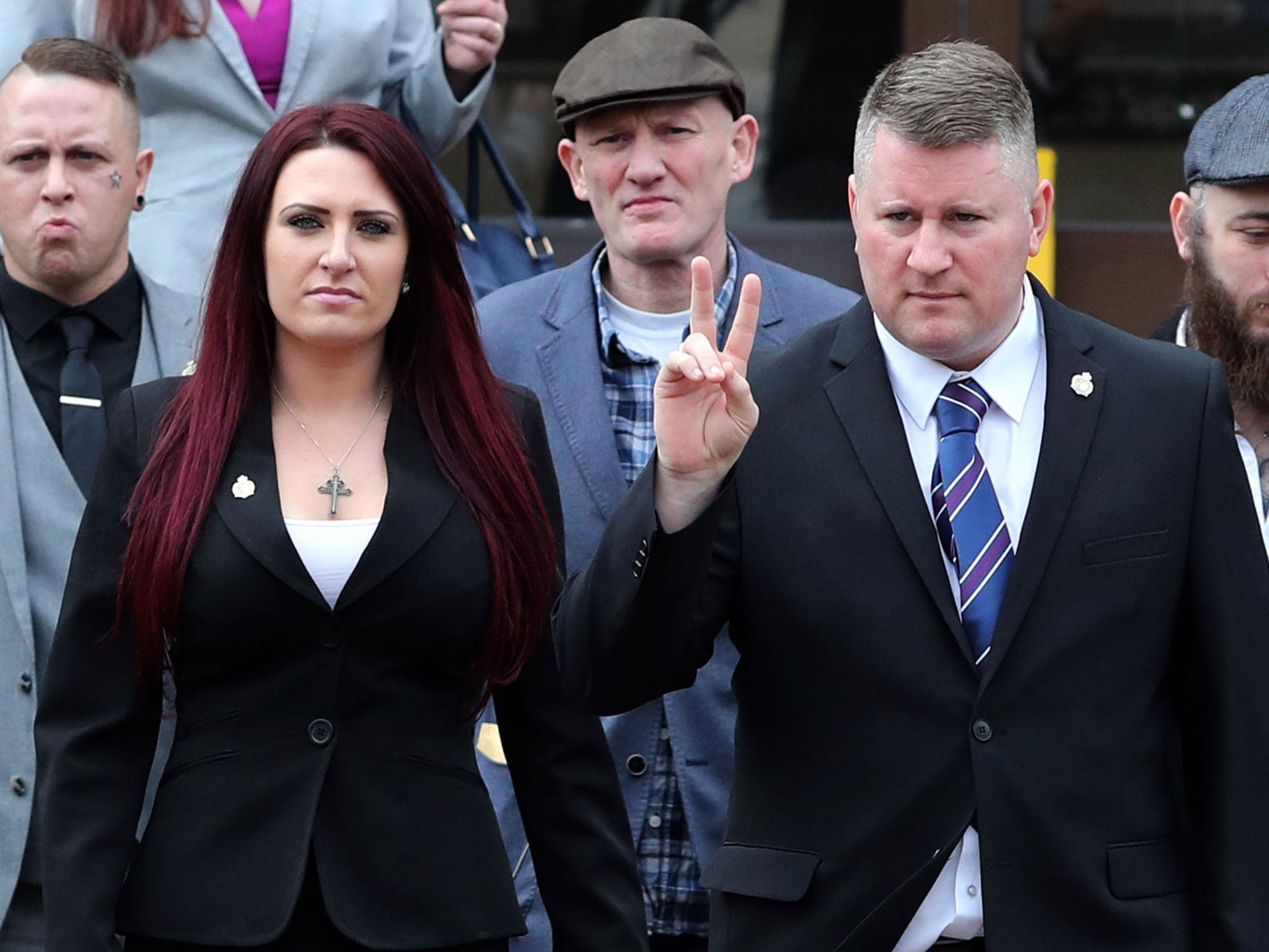 Britain First leaders jailed for anti-Muslim hate crime