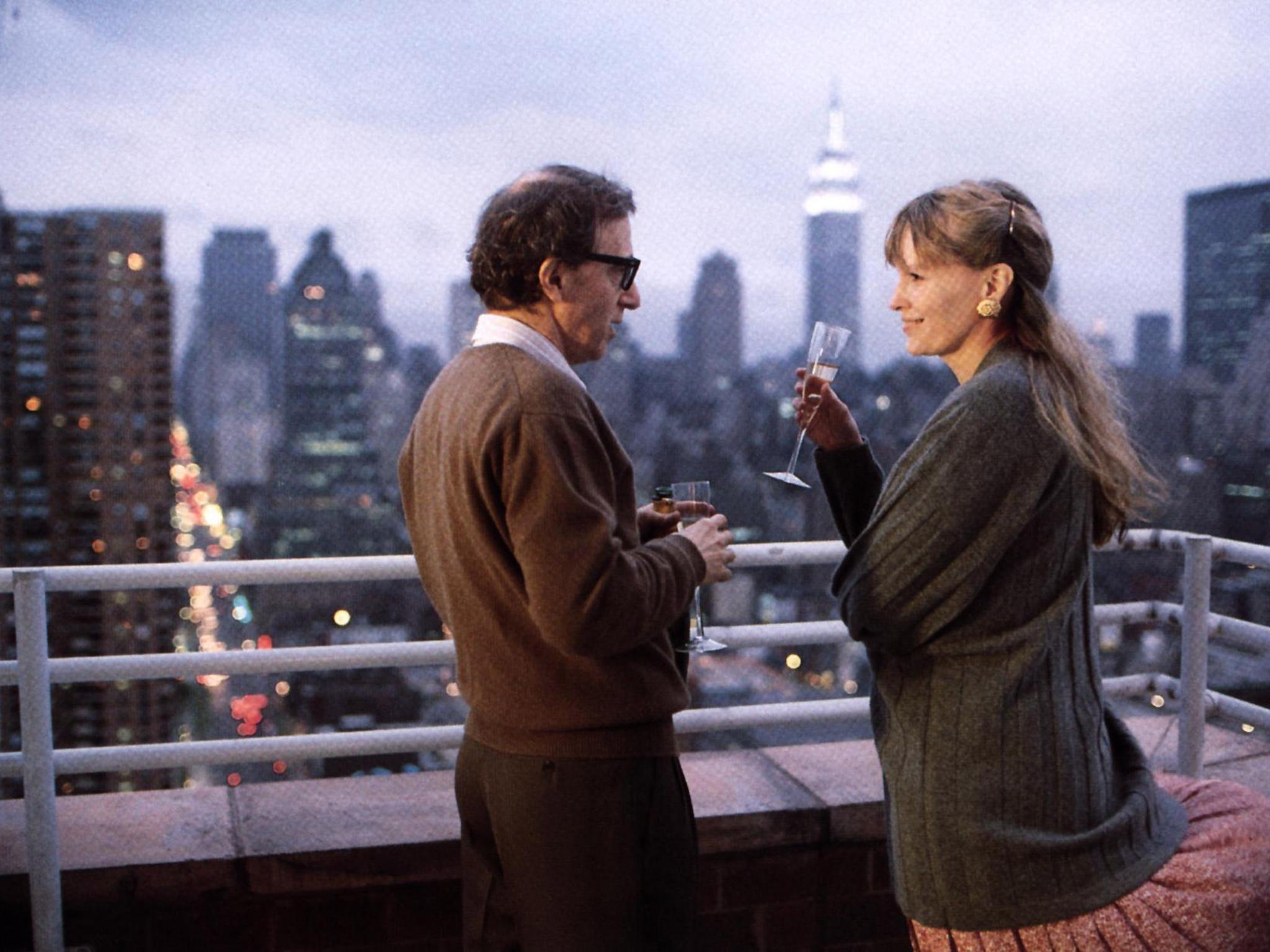 Allen and Mia Farrow in 1992's 'Husband and Wives', their last film together