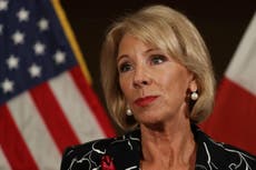 Parkland high school students were not impressed by Betsy DeVos