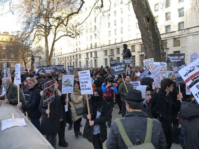 No 10 said Theresa May had raised the issue of human rights during talks with Crown Prince Mohammad bin Salman