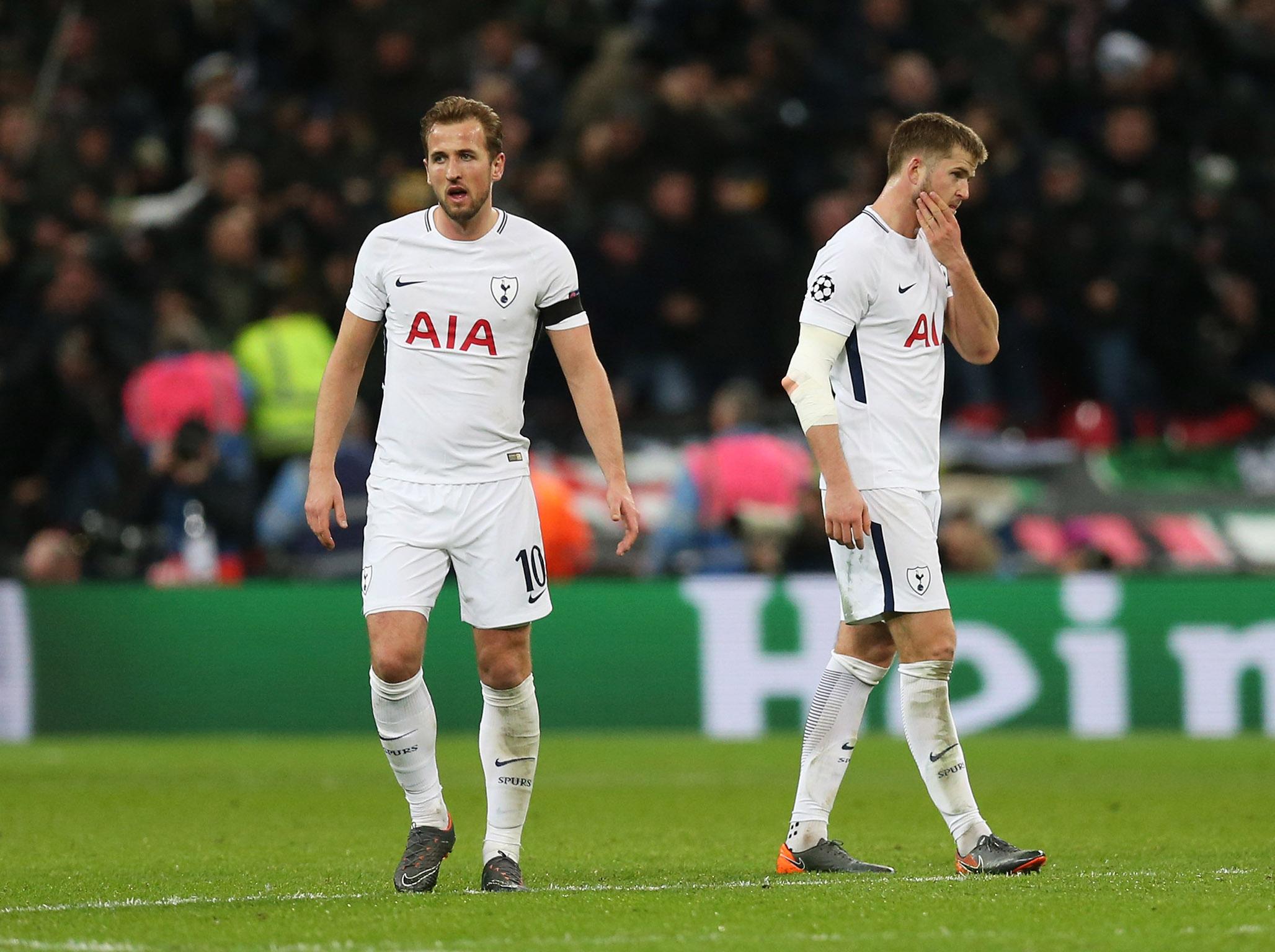 Tottenham were stunned by two second-half goals