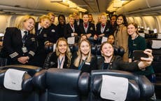British Airways runs UK’s biggest all-female flight