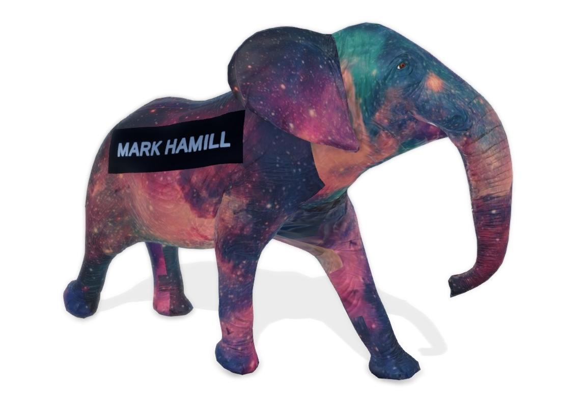 Star Wars actor Mark Hamill has supported the March against poaching