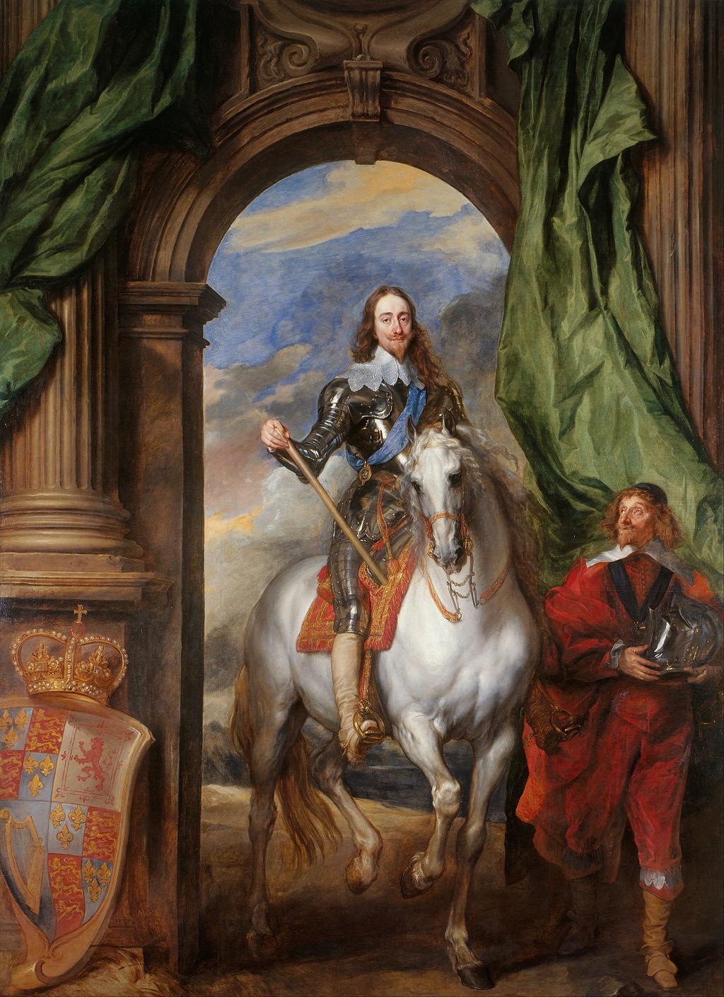 Anthony van Dyck’s ‘Charles I with M de St Antoine’ was the first equestrian portrait of the King painted by the Flemish artist