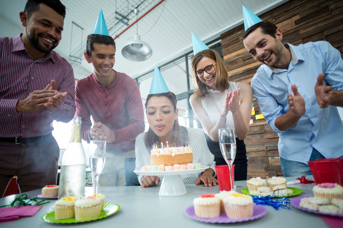 Employers Told To Swap Birthday Cake For Healthier Alternatives In New Health Guide The Independent The Independent