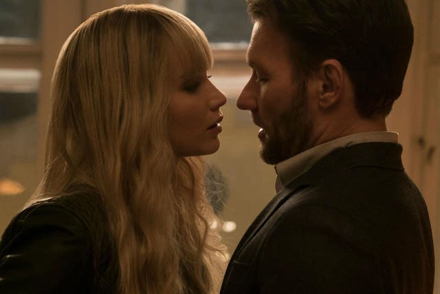 Jennifer Lawrence and Joel Edgerton in 'Red Sparrow'
