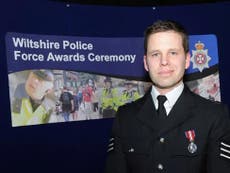 Salisbury officer exposed to nerve agent says he is 'not a hero'