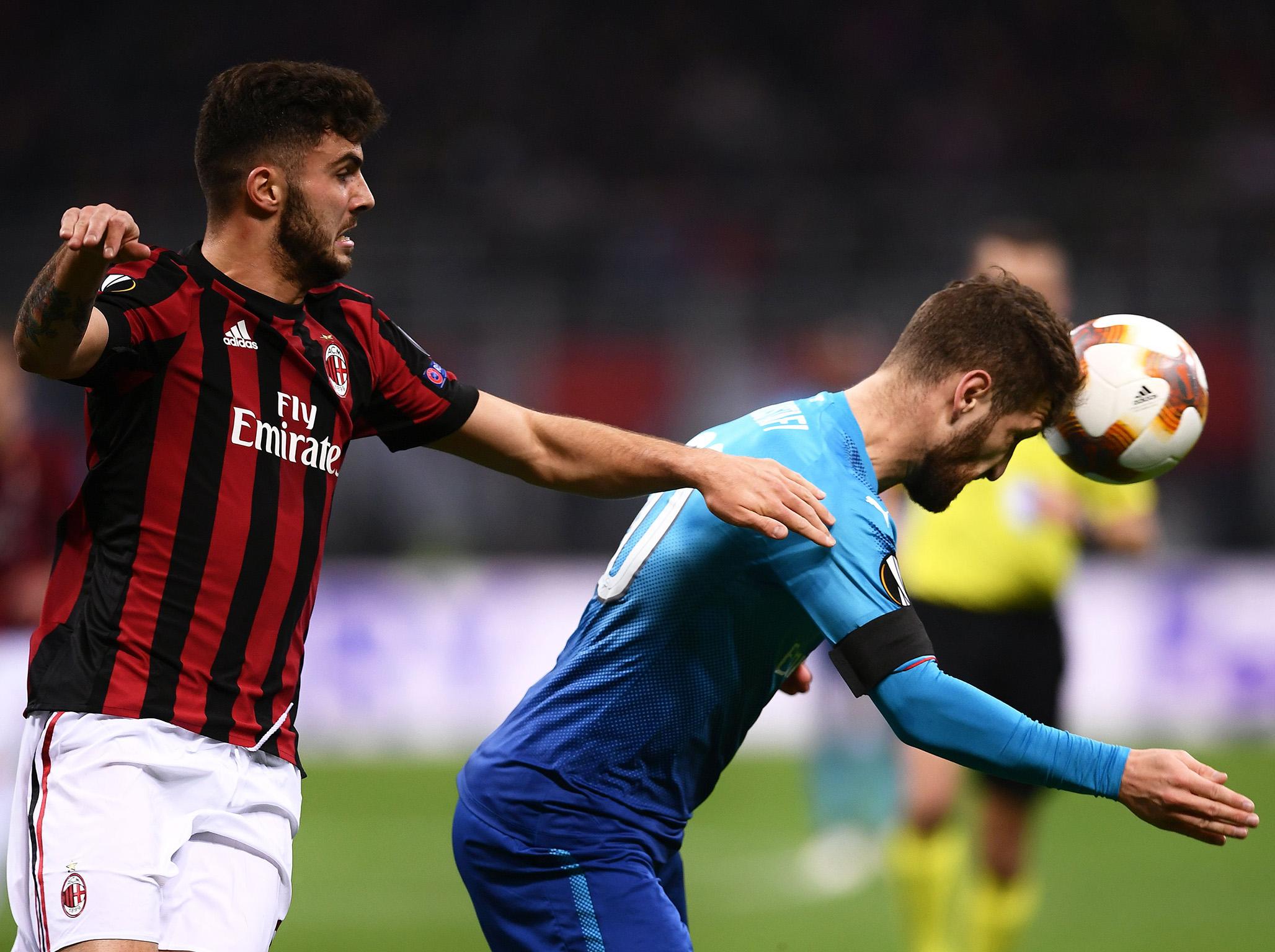 Arsenal's defence kept Milan at bay