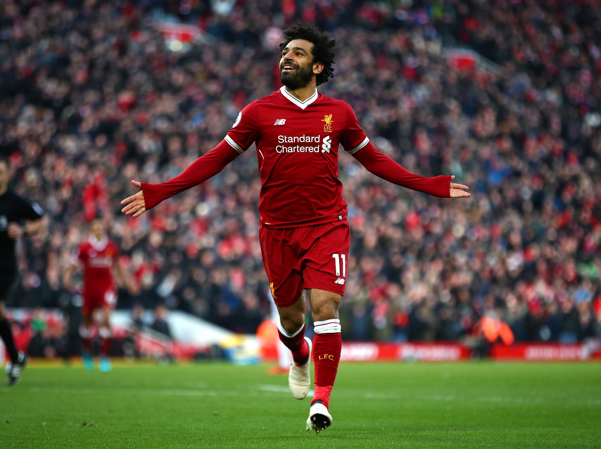 Salah has been scoring prolifically for Liverpool