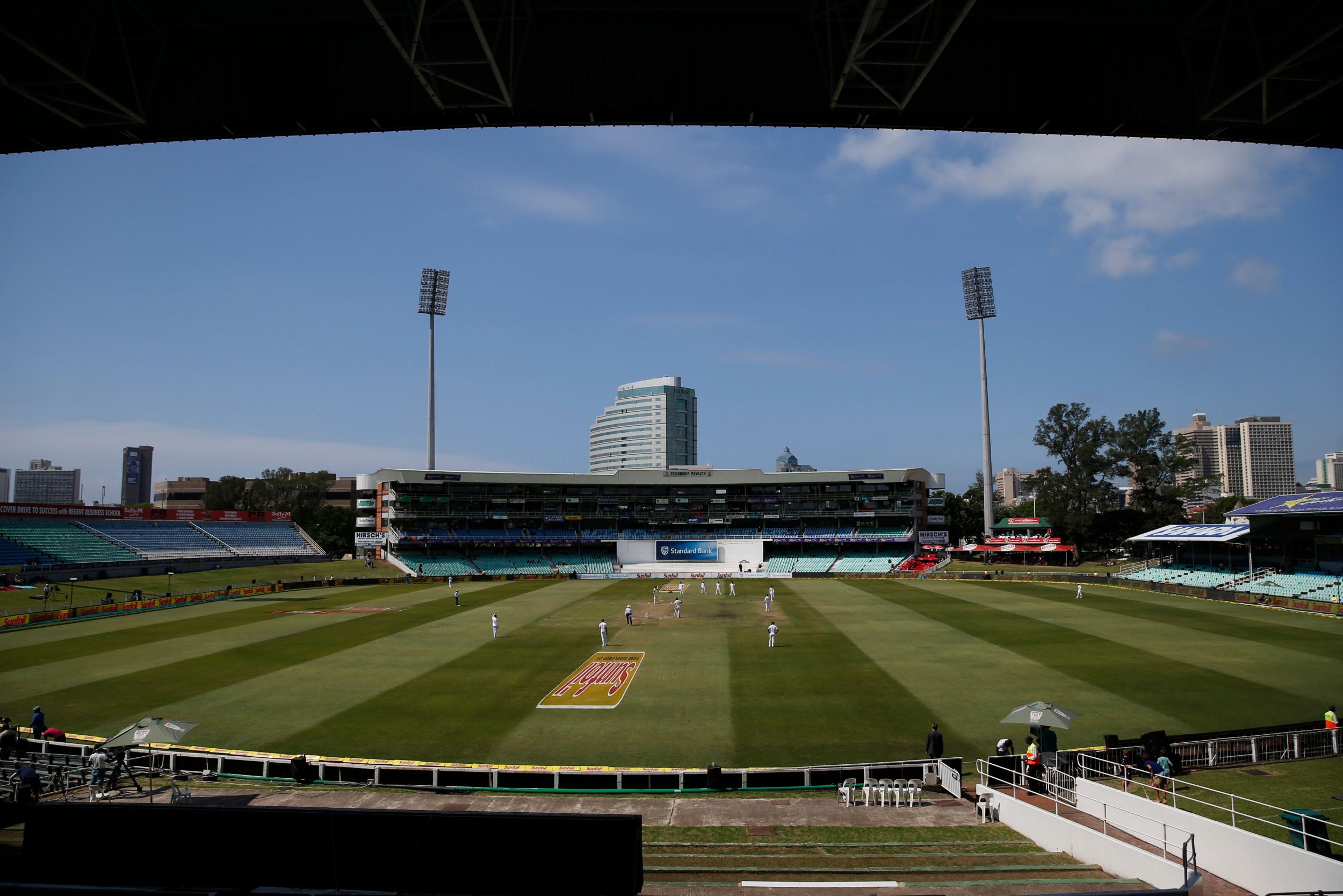 Empty stands for the Test between South Africa and Australia last week