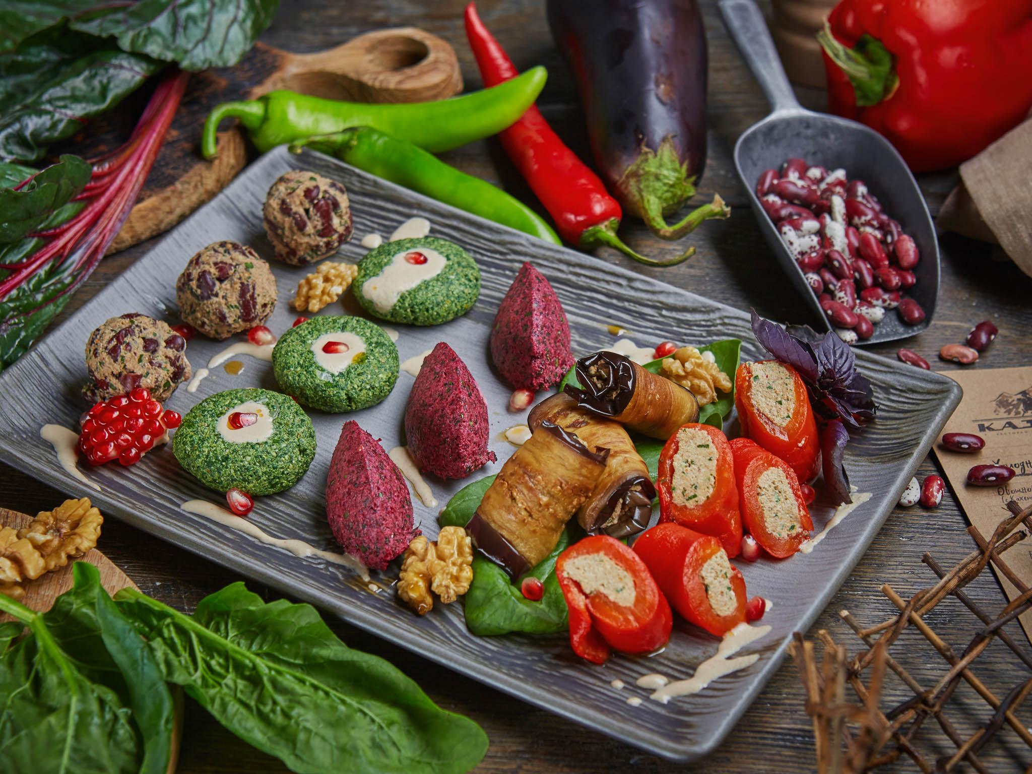 Kazbek’s menu focuses on the staples: walnuts, lamb, spices, pomegranate, spinach, cheese and breads