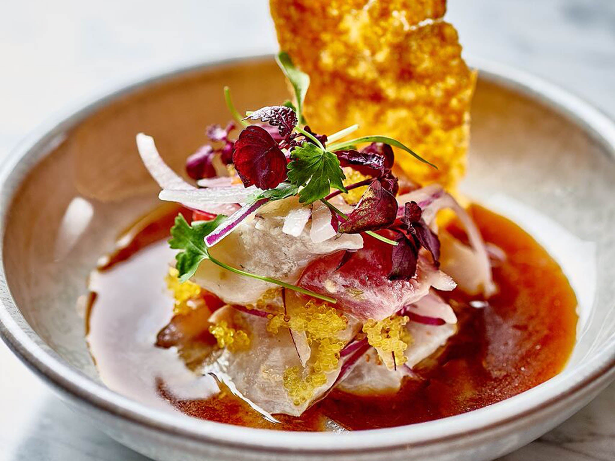 Nikkei ceviche – good, but no?match for the Peruvian version (Se?or Ceviche)