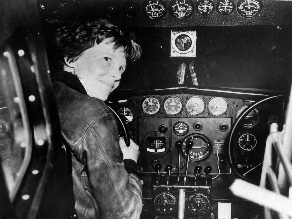 Earhart prepares for her last known take-off in Lae, New Guinea, 2 July 1937