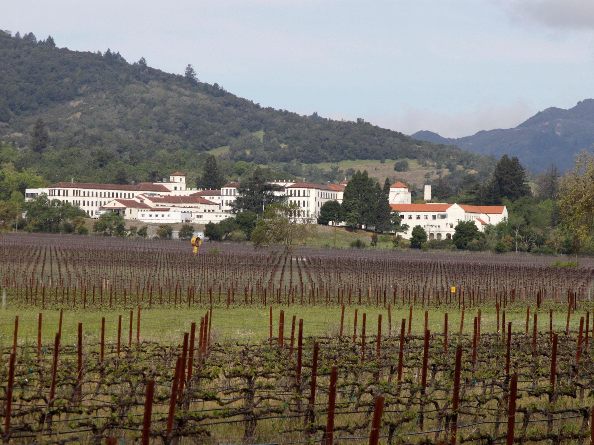 The veterans’ home is situated in the heart of California’s wine country