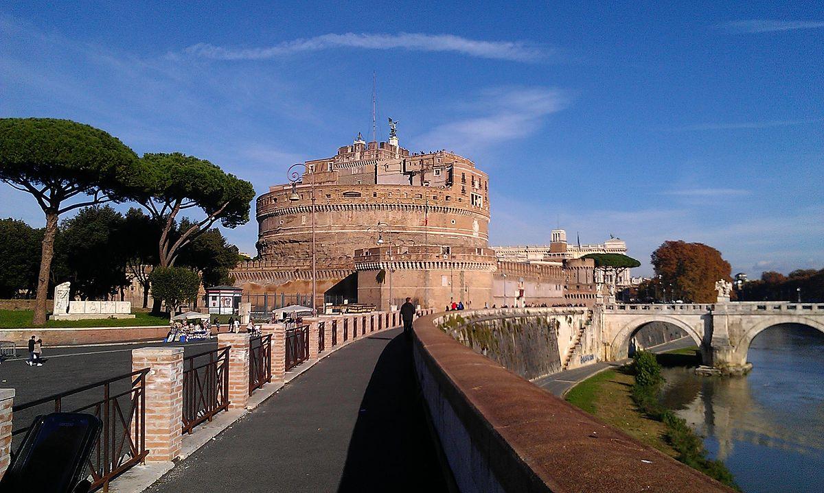 Adam took his mum to Rome