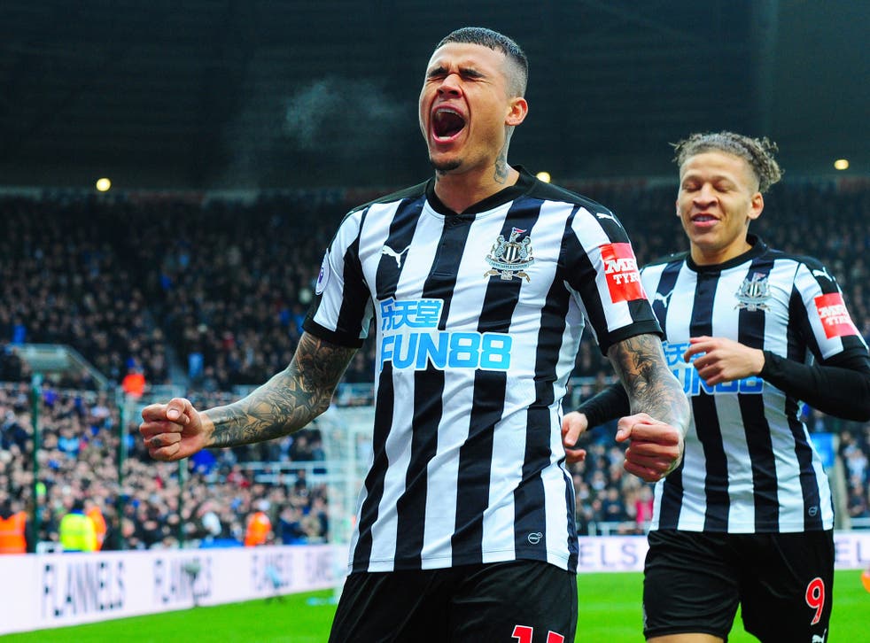 Kenedy scored Newcastle's first two goals