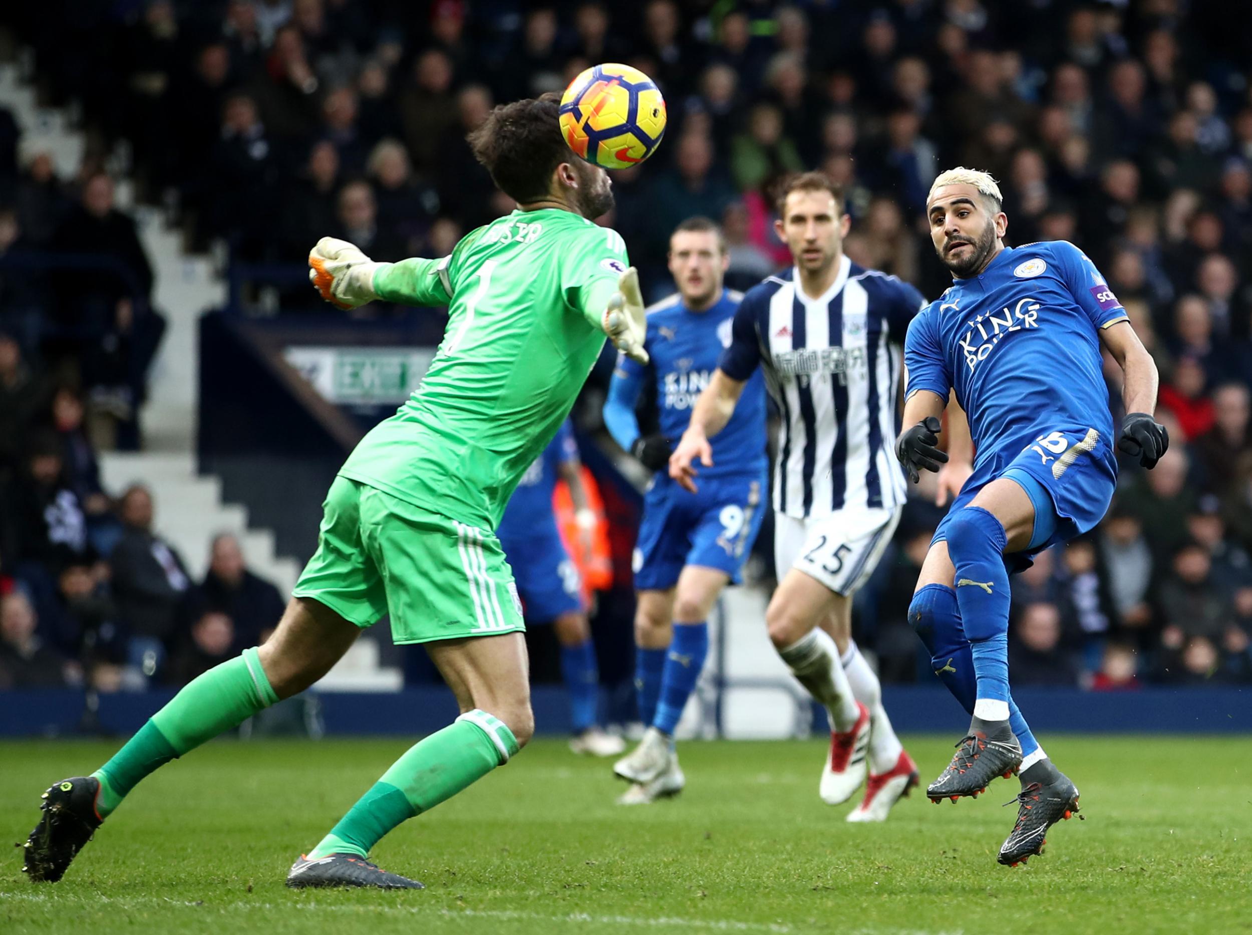 Mahrez scored a fine second goal