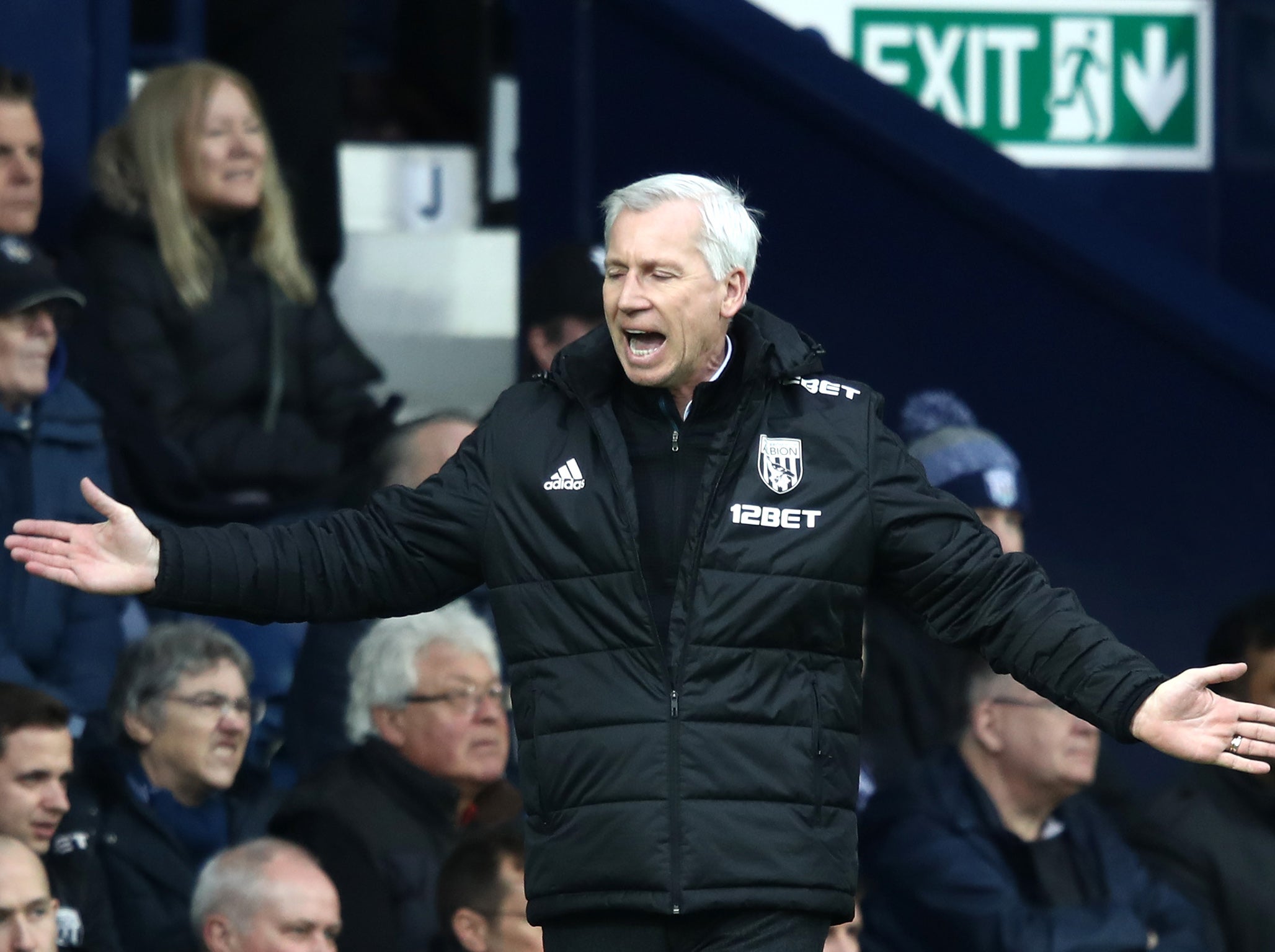 Alan Pardew is in danger of losing his job