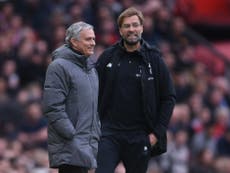 Mourinho ‘happy’ Klopp wasn't sent to the stands during United win