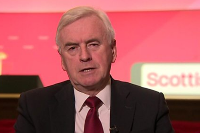 Mr McDonnell wants Labour to discuss whether its politicians should appear on the Russian channel