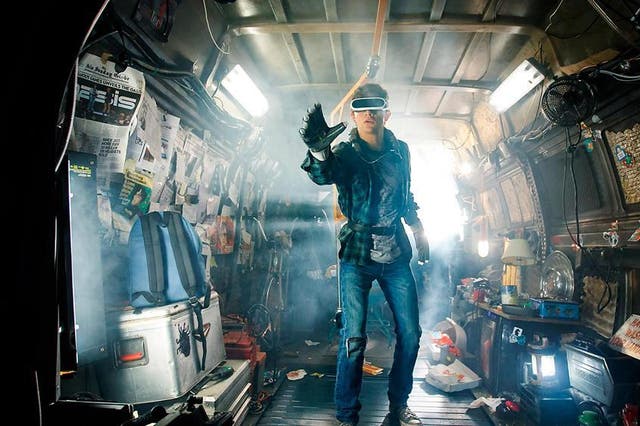 Tye Sheridan stars in Spielberg's 'Ready Player One', but how does the action hold up in your living room, or even your laptop?