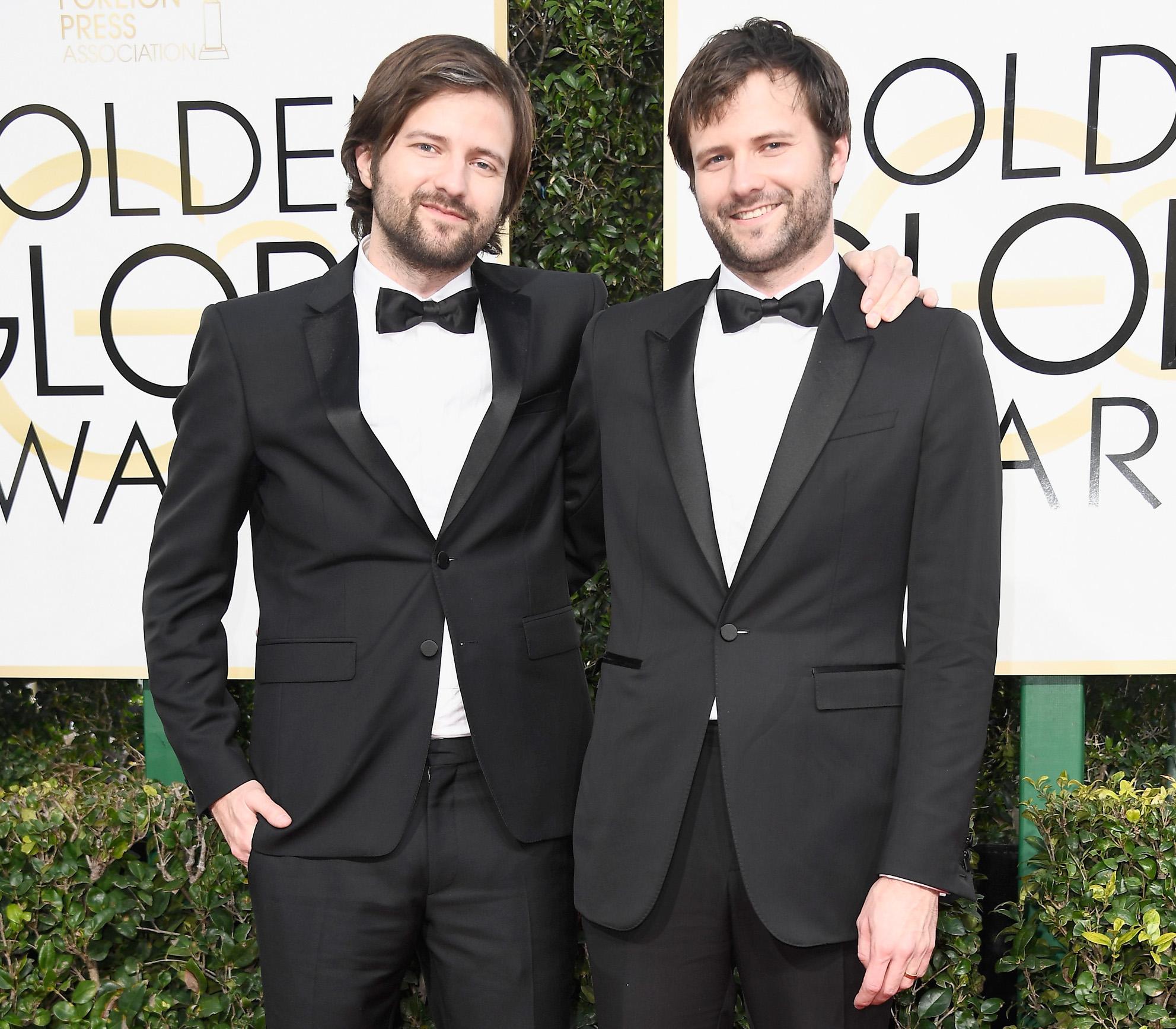 Stranger Things writers/producers Matt and Ross Duffer attend the 74th annual Golden Globe awards, January 2017