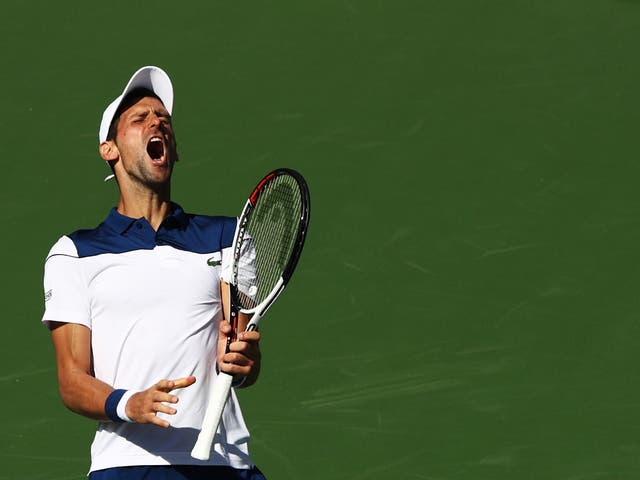 Novak Djokovic was beaten in straight sets by Japan's world No 109 Taro Daniel