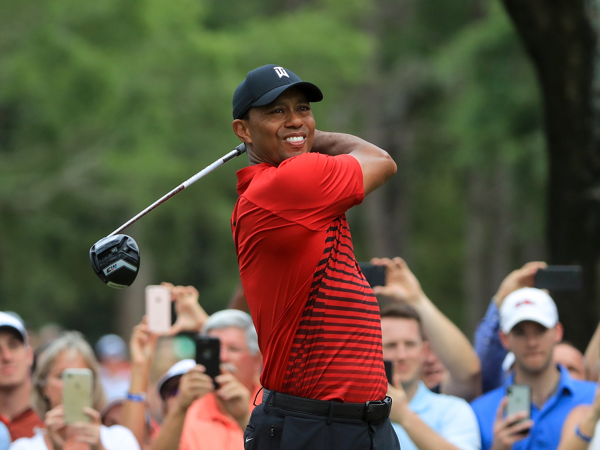 Tiger Woods finished tied-second at the Valspar Championship just one shot behind winner Paul Casey