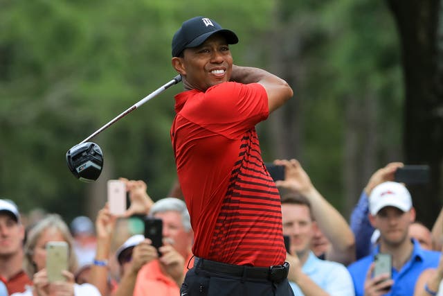 Tiger Woods finished tied-second at the Valspar Championship just one shot behind winner Paul Casey