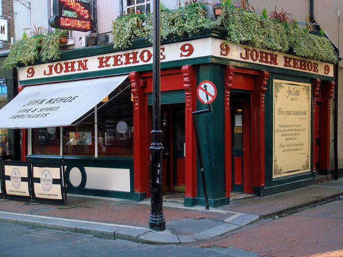 Kehoe's is a prime spot for after work drinks