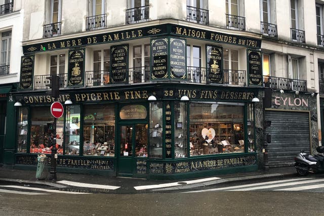 À la Mère de Famille is a sweet shop founded in the 18th century