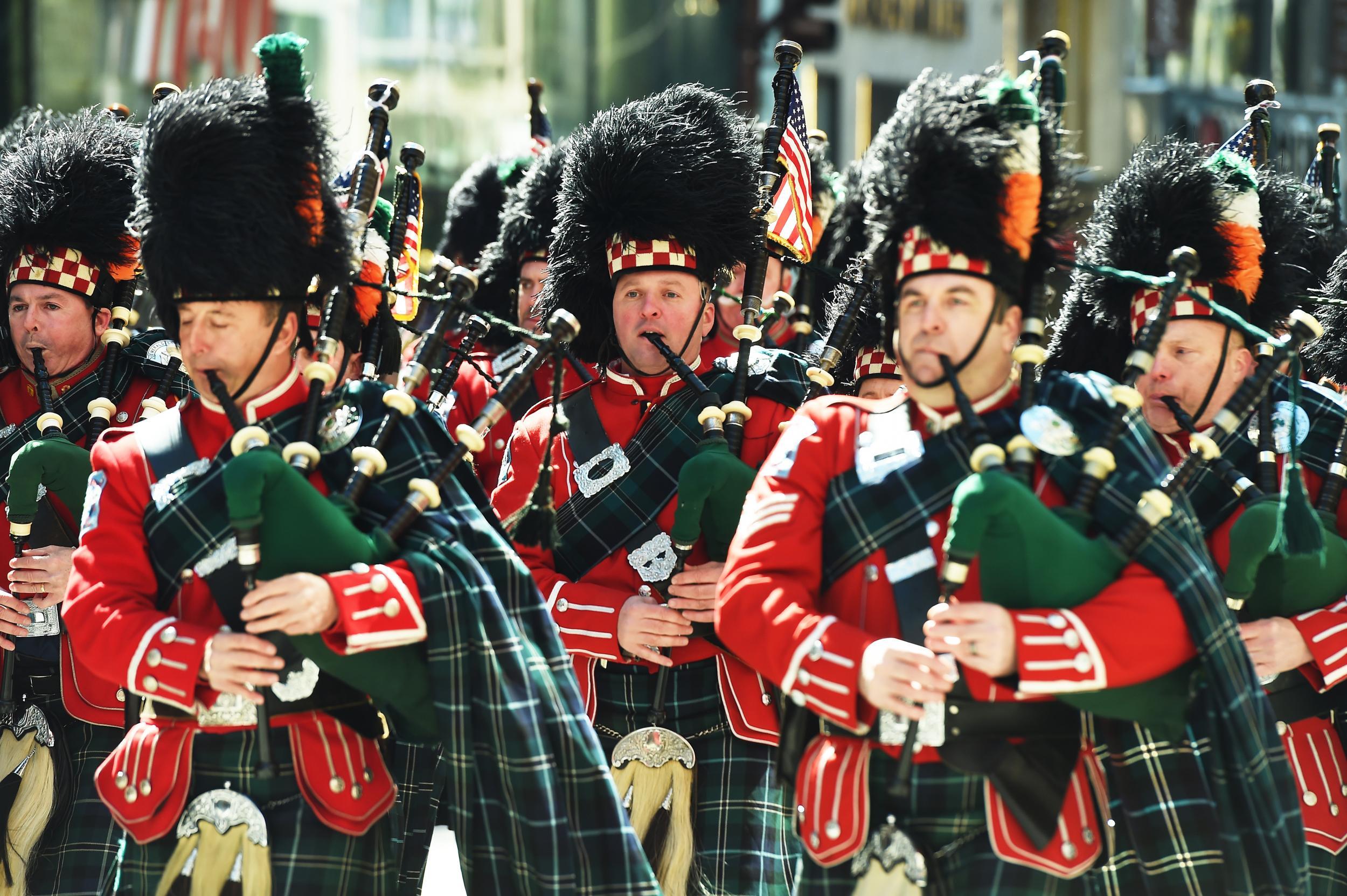 St Patrick's Day parade in New York City (Getty)
