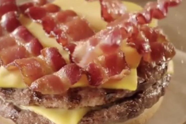 Burger King launches new burger containing entire pack of bacon