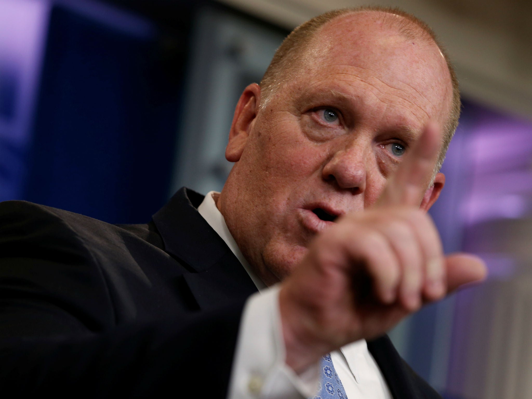 US Immigration and Customs Enforcement acting director Thomas Homan is among the officials who have slammed Oakland Mayor Libby Schaaf for preventing arrests