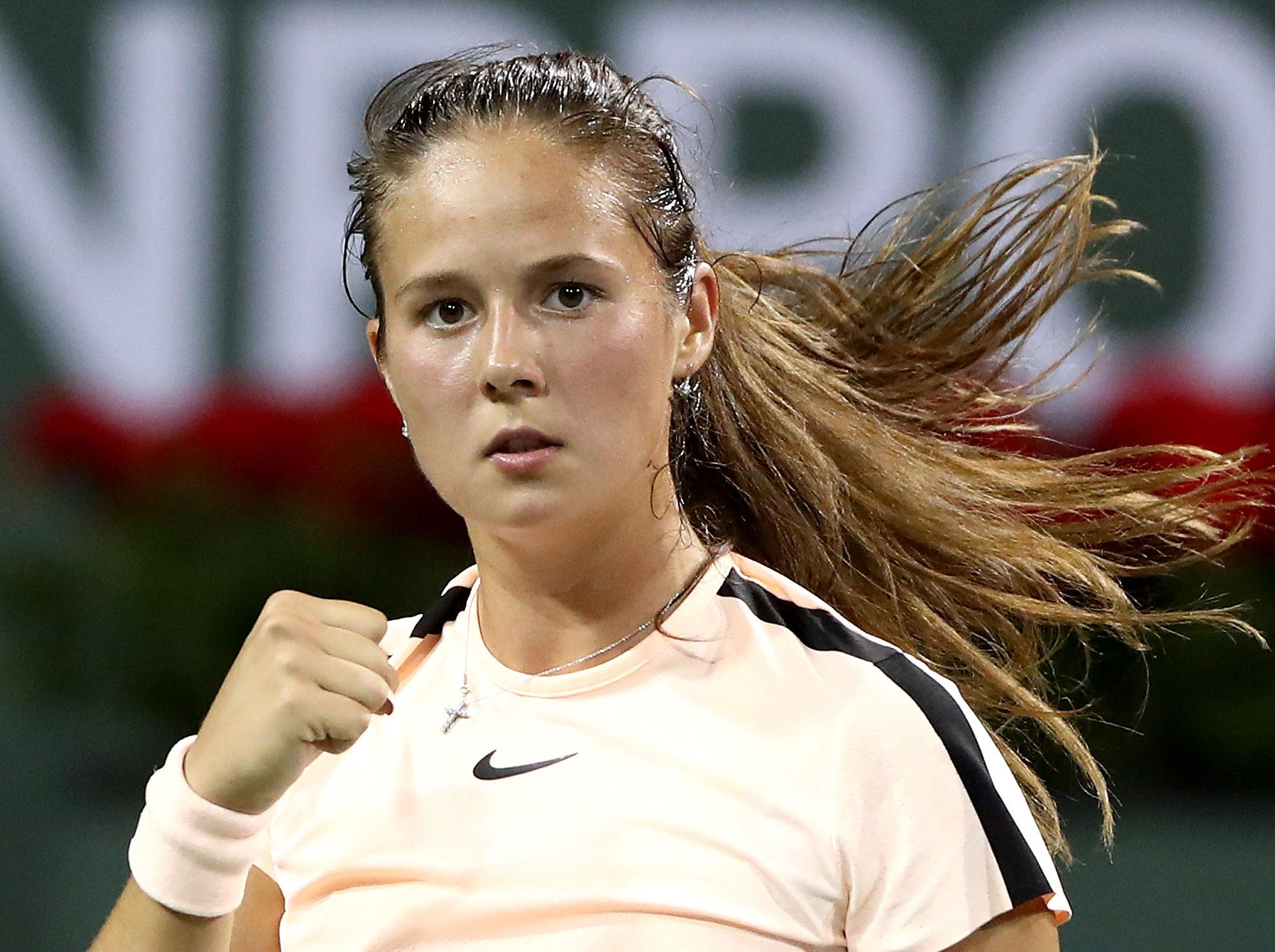 Kasatkina will now face Angelique Kerber in the quarter finals