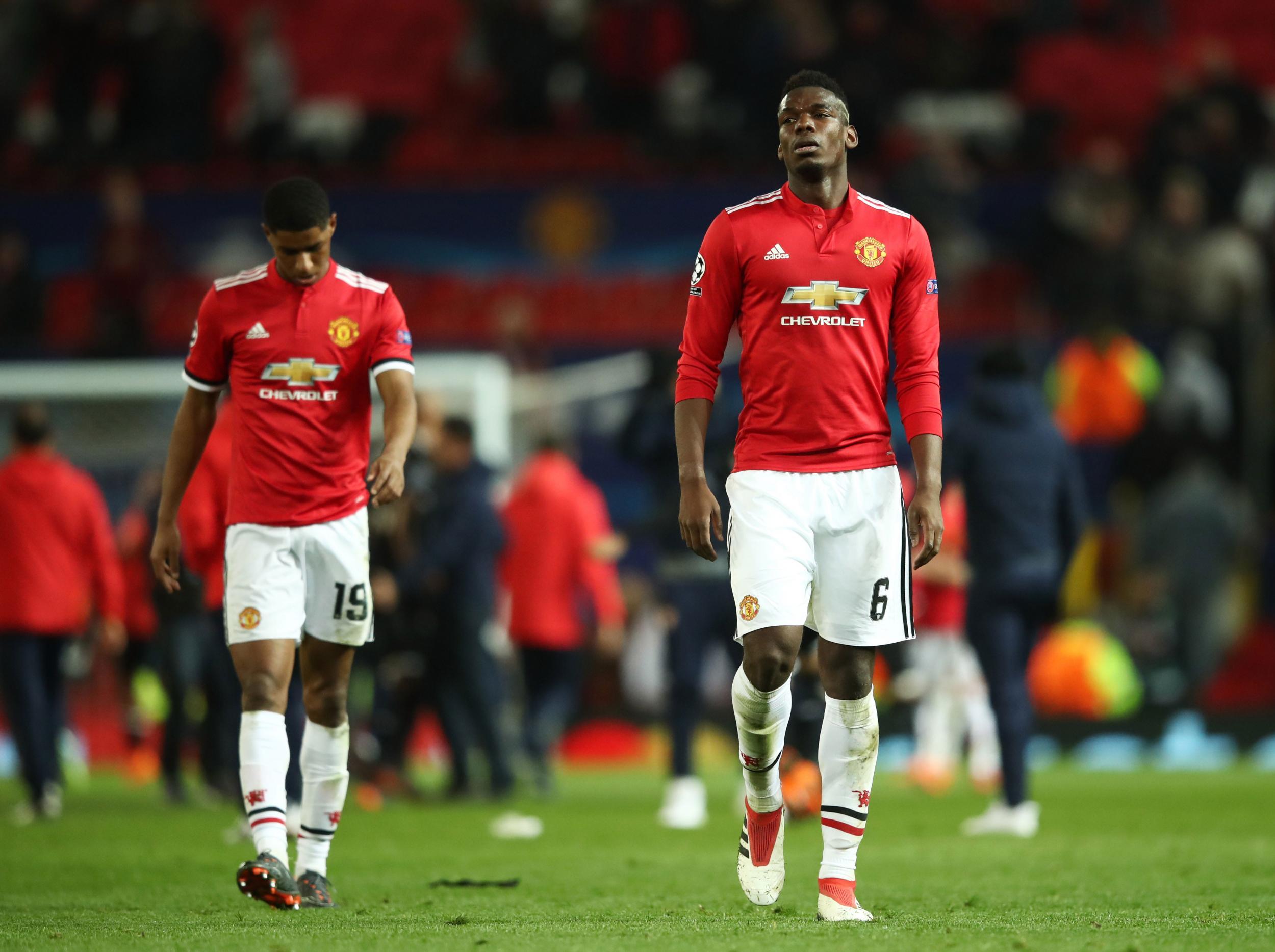 Manchester United exited the Champions League after defeat to Sevilla