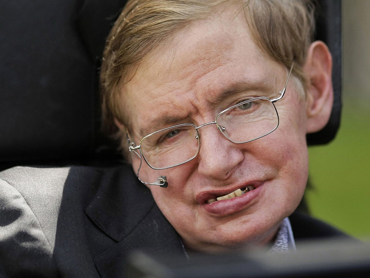 British Physicist Professor Stephen Hawking Circa 1980 His Most