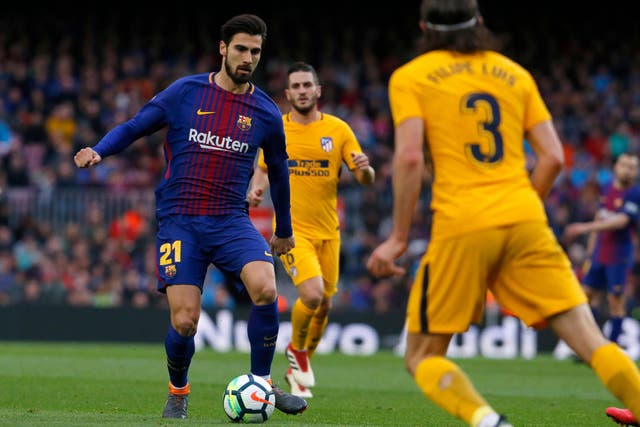 Andre Gomes has spoken about his struggles at Barcelona