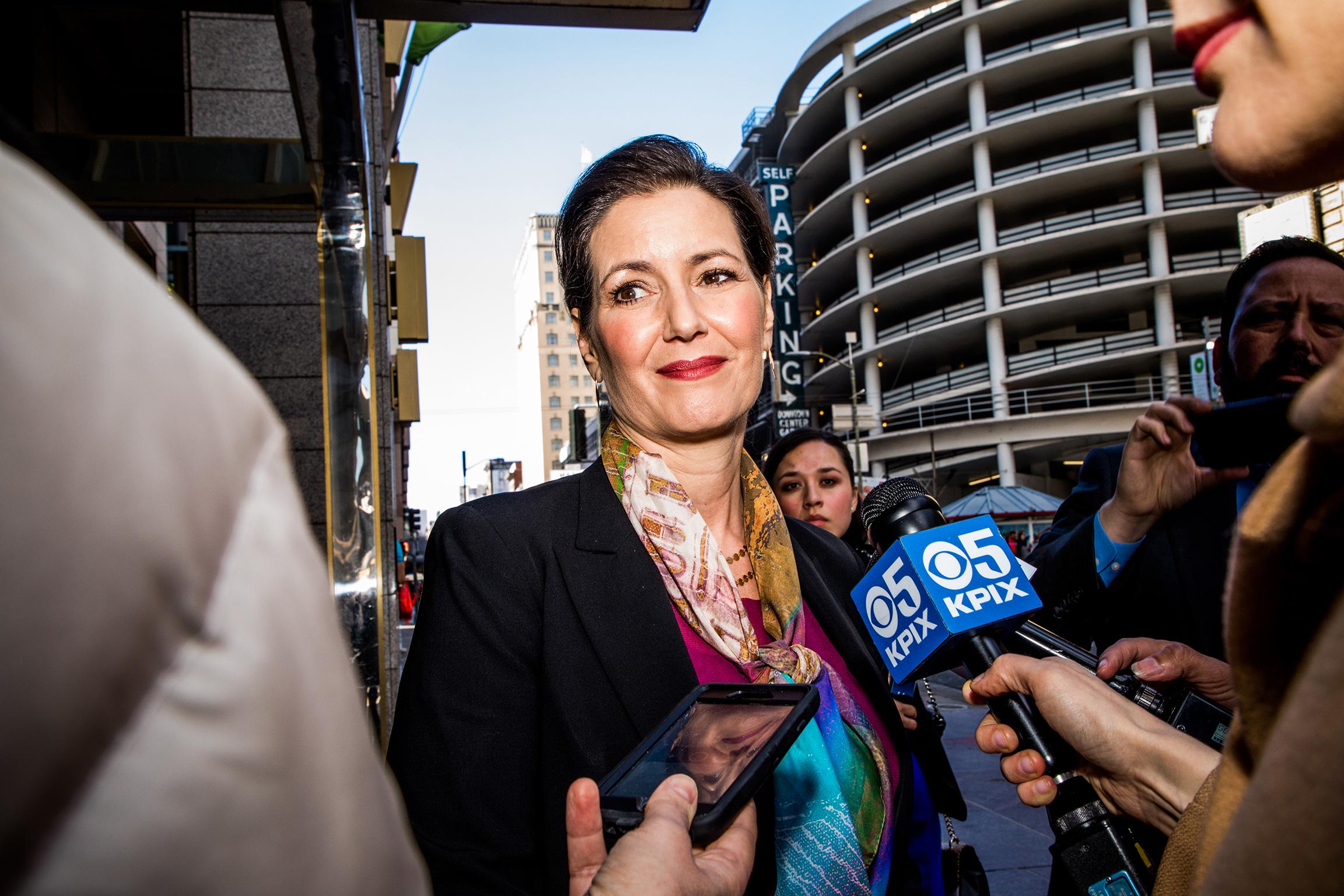 Oakland Mayor Libby Schaaf outraged the White House by warning her city about an impending immigration roundup (Christie Hemm Klok)