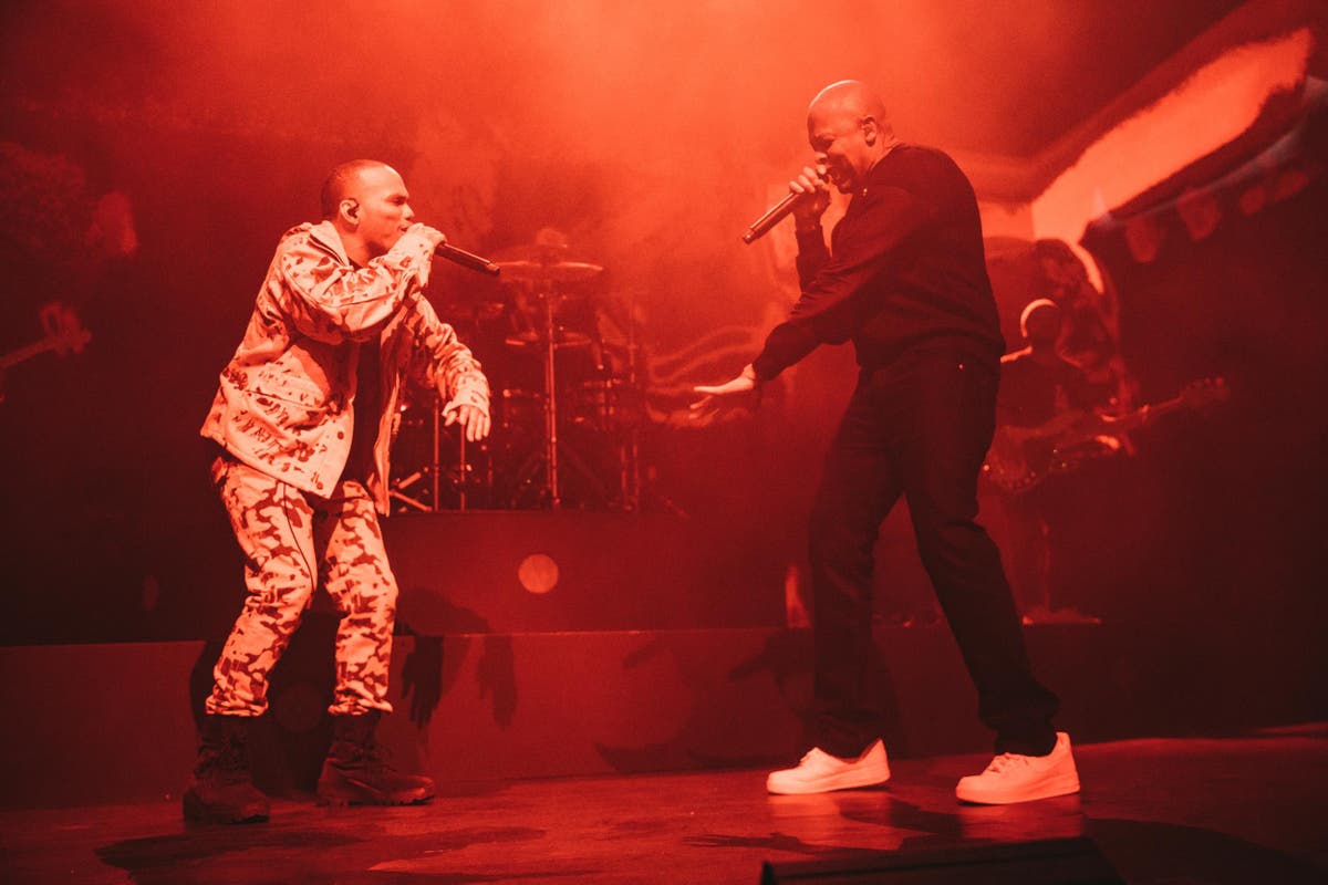 Dr Dre surprises fans with on-stage appearance at Anderson .Paak show in  London, The Independent