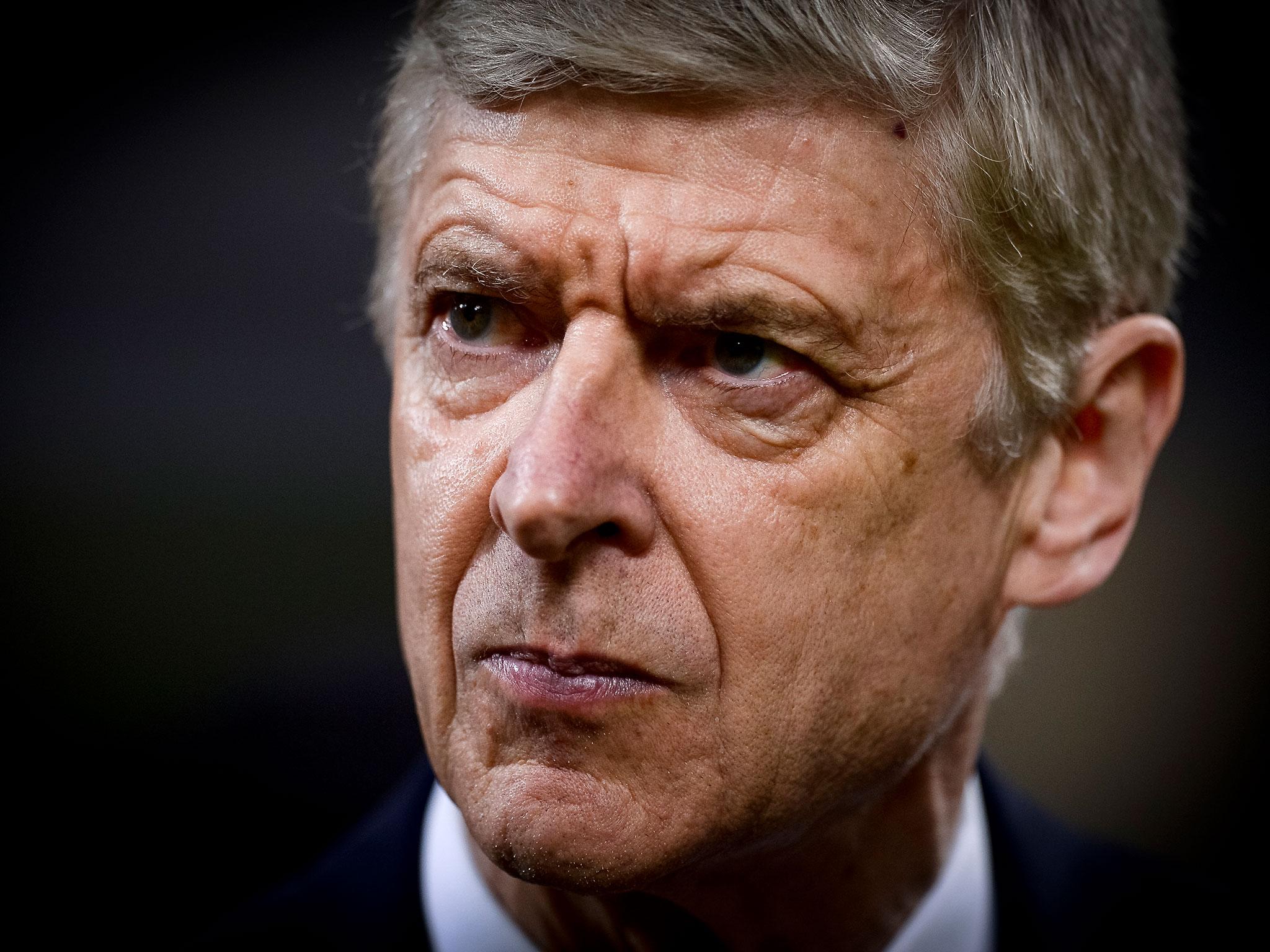 Wenger has once again found himself under pressure